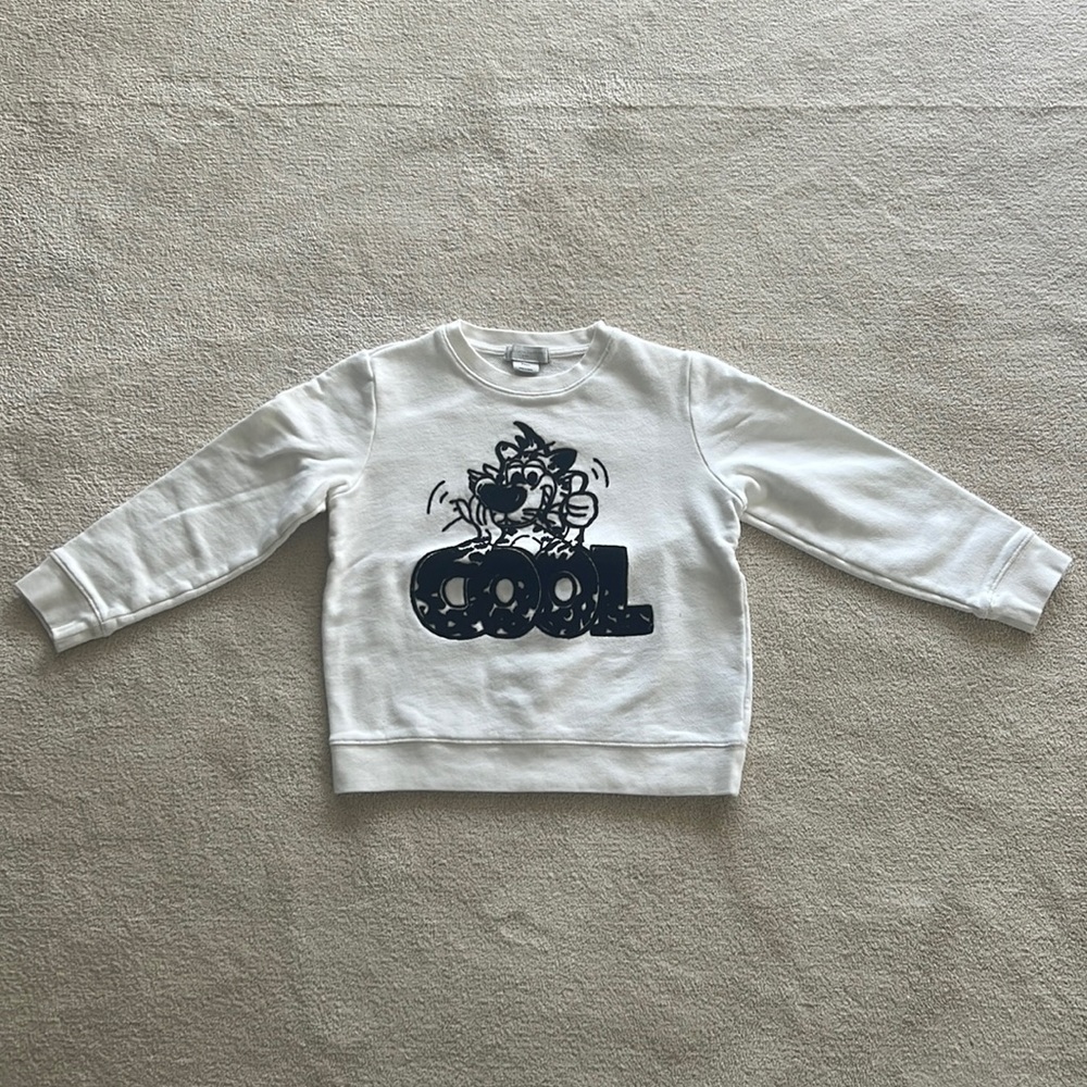 Stella McCartney Kid’s White Sweatshirt 8 Years Old Like new
